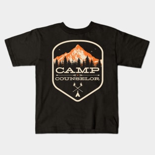 Camp Counselor Design - Camp Staff T-Design Kids T-Shirt